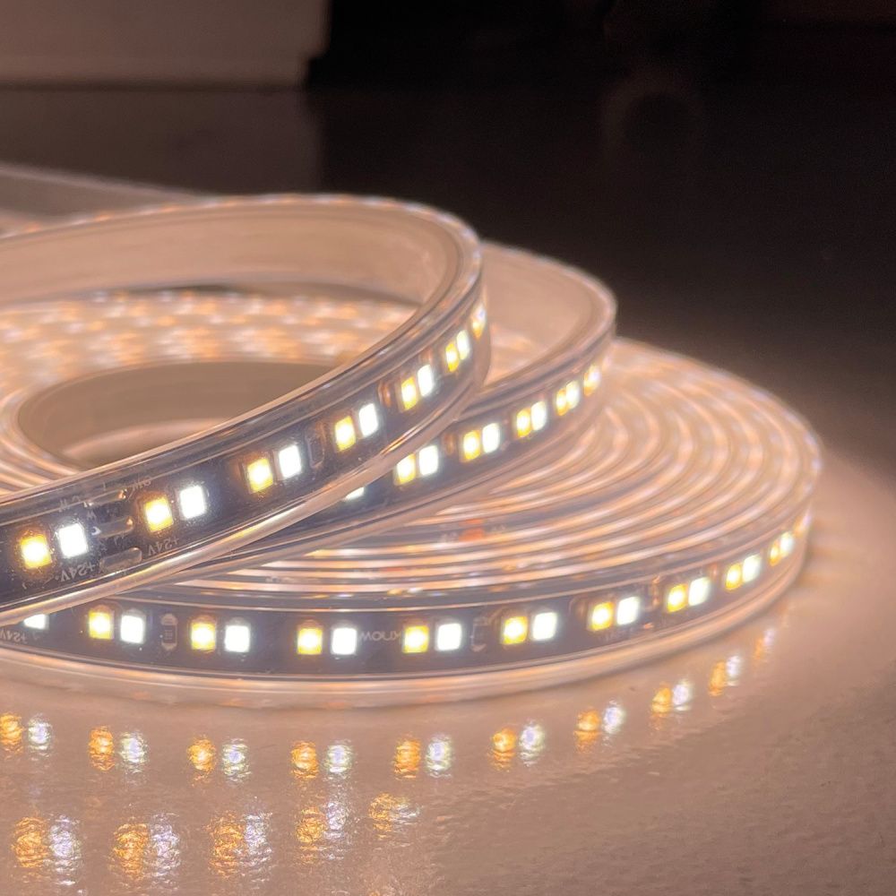 Лента светодиодная 2001-62065, 5M, SMD2835, 19.8W/m, 2700-6500K, IP65 Favourite, Цена указана за 5 метров. Продается кратно 5 метрам.
