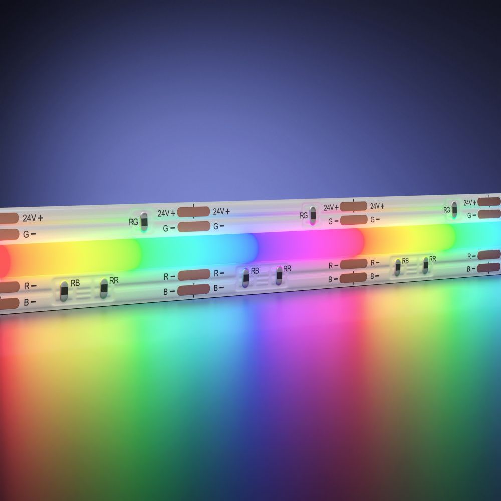 Светодиодная лента Ultra 24В COB 14Вт/м RGB 5м IP 20 201217 Maytoni Technical, цена за метр, катушкой по 5 м