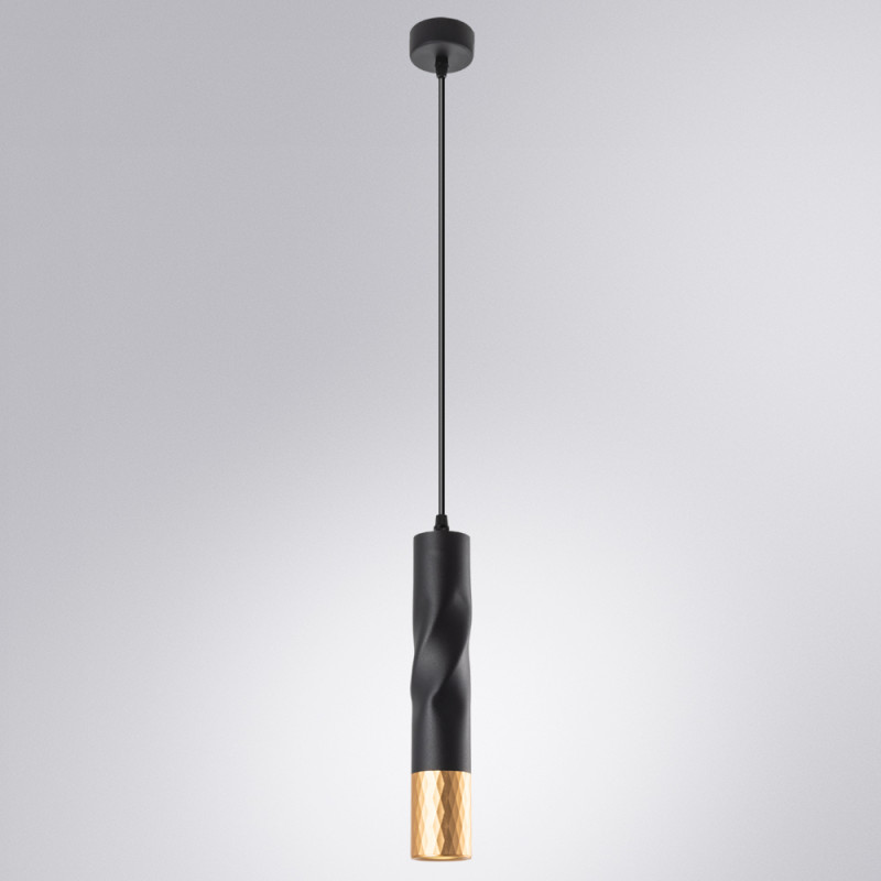 Светильник 6 см, Arte Lamp Sadr A3280SP-1BK, черный-золото