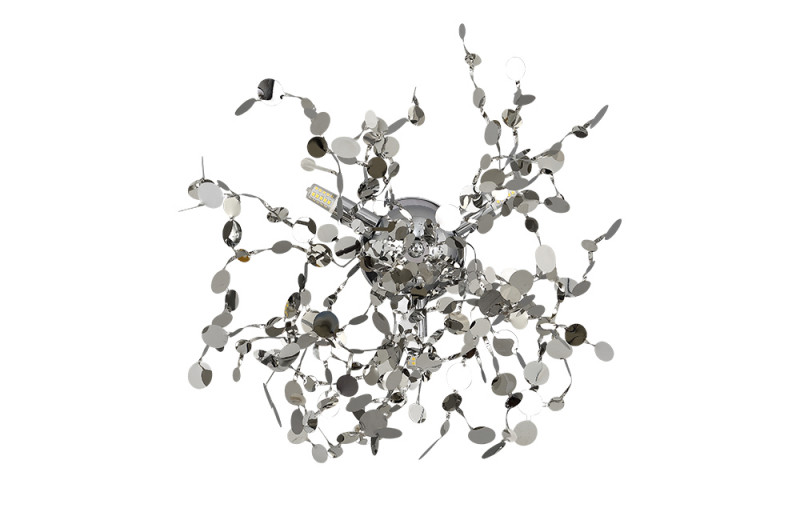 Бра Crystal L ux GARDEN AP-PL3 D400 CHROME Хром