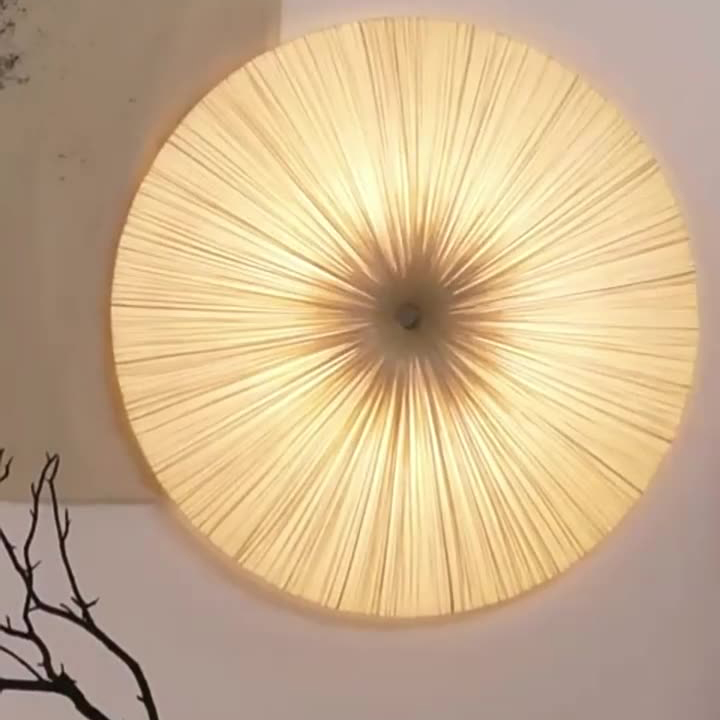 Подвесная люстра Aqua Creations Lighting round D80 80*80*12 см, 1*E27*60W, ImperiumLoft 108168-28, Белый