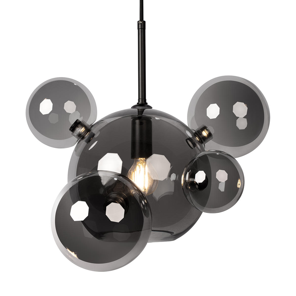 Подвесной светильник 41*31 см, 1*E14*40W LOFT IT Bolle 2029-P6 mini черный