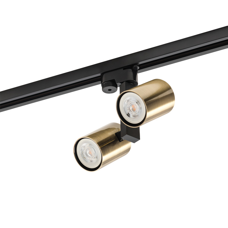 Cветильник однофазный 9*10 см, Crystal Lux CLT 0.31 001 60C2 BL-BZ Черный+бронза