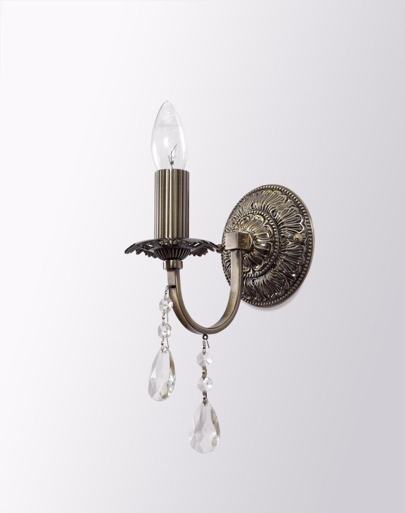 Люстра **25,5 см, 1*E14*W, Lucia Tucci Torino Antique TORINO W135.1 Mat Antique, Антик