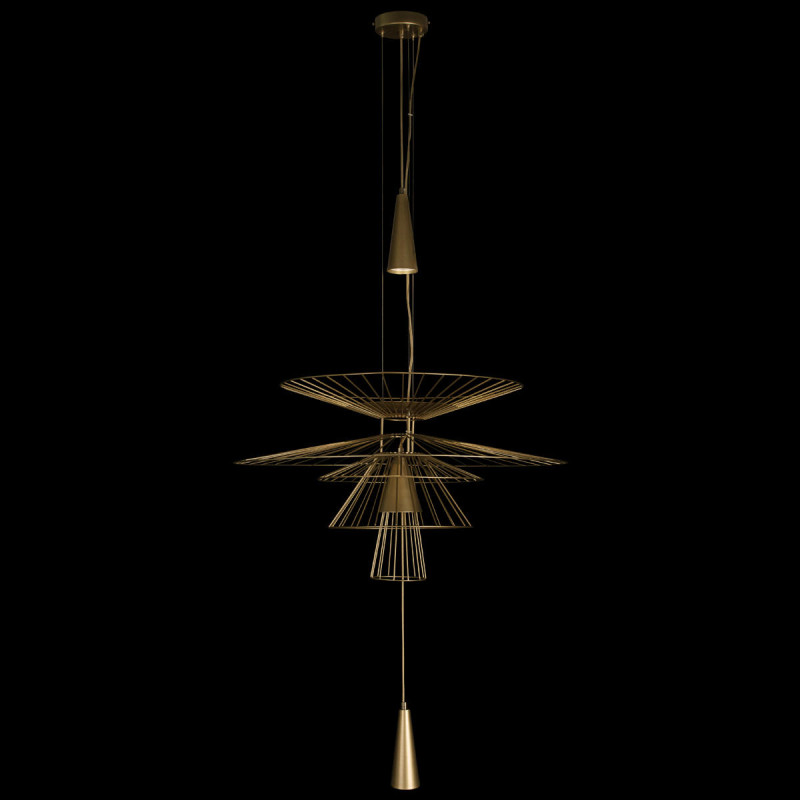 Светильник *60 см, 2*GU10*10W, Loft It 10141/600 Star, Золото
