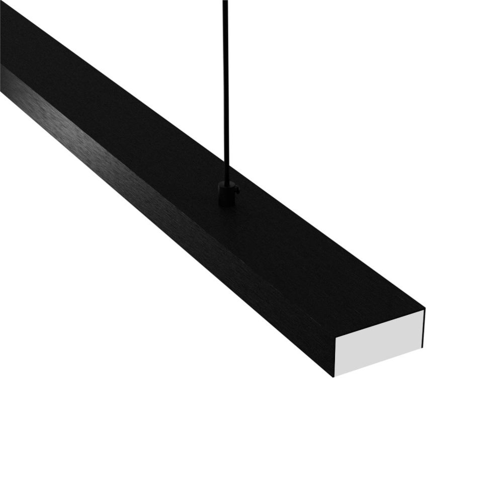 Светильник подвесной 180*8-200 см, 1*LED*43W, 3000-6000K, Lightera James LE107L-180B WIFI, Черный