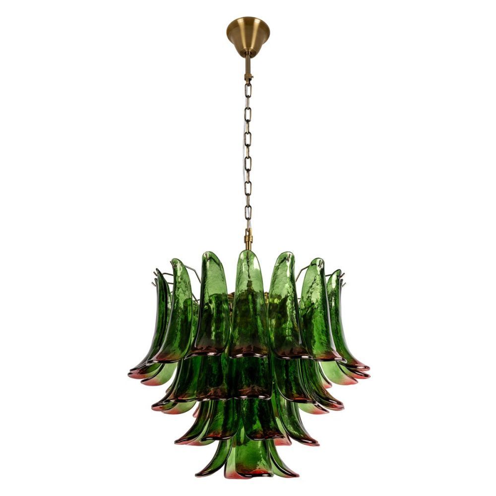 Подвесная люстра 60 см, Loft IT Lilou 10600/600 Green red, бронза