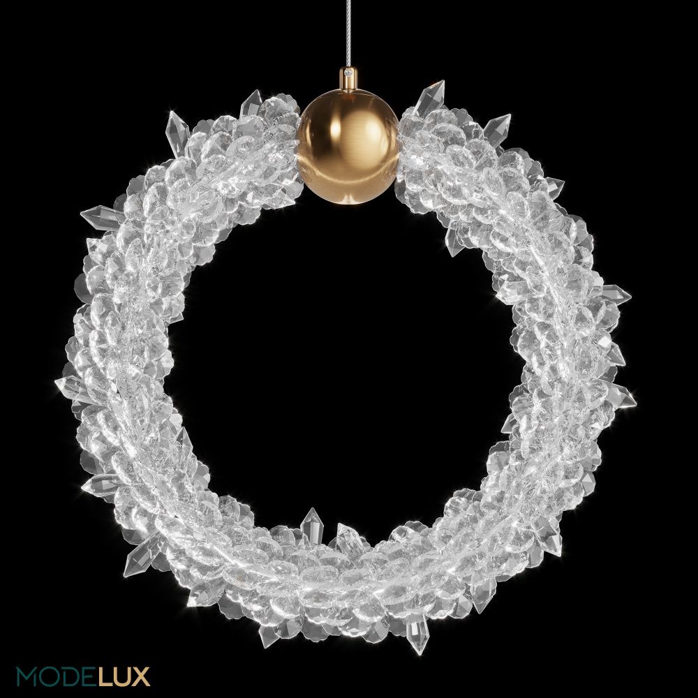 Подвесной светильник 25*25*150 см, LED 15W, 3000 / 6000K, Латунь MODESTYLE MS.1141.250