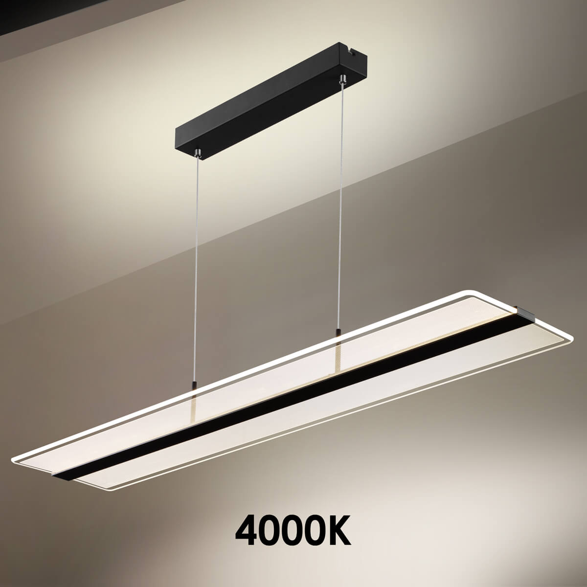 Светильник 110 см, 50W, 3000-6000K, Novotech Over Iter 358992, черный