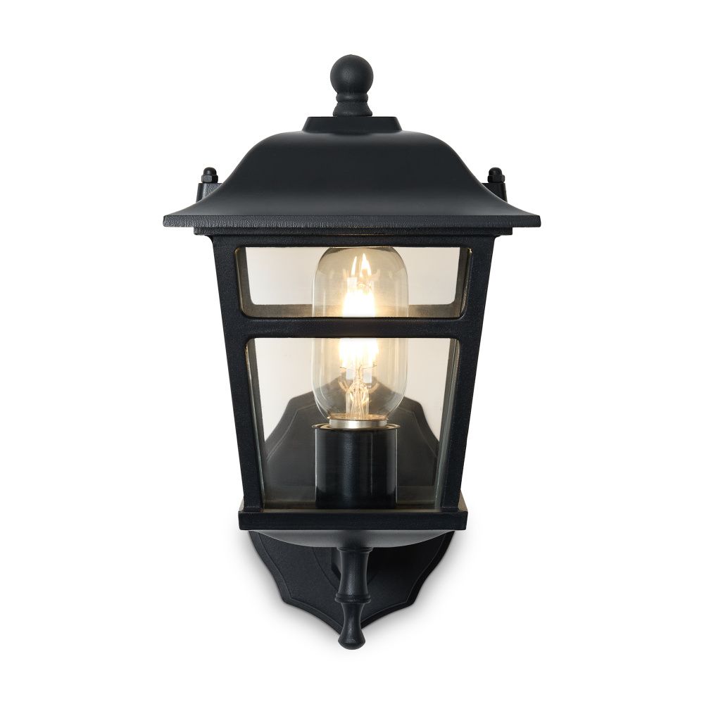Уличное бра 19,5*16*-28 см, 1*E27*40W Voltega  VGL7213WL-01B1, Черный