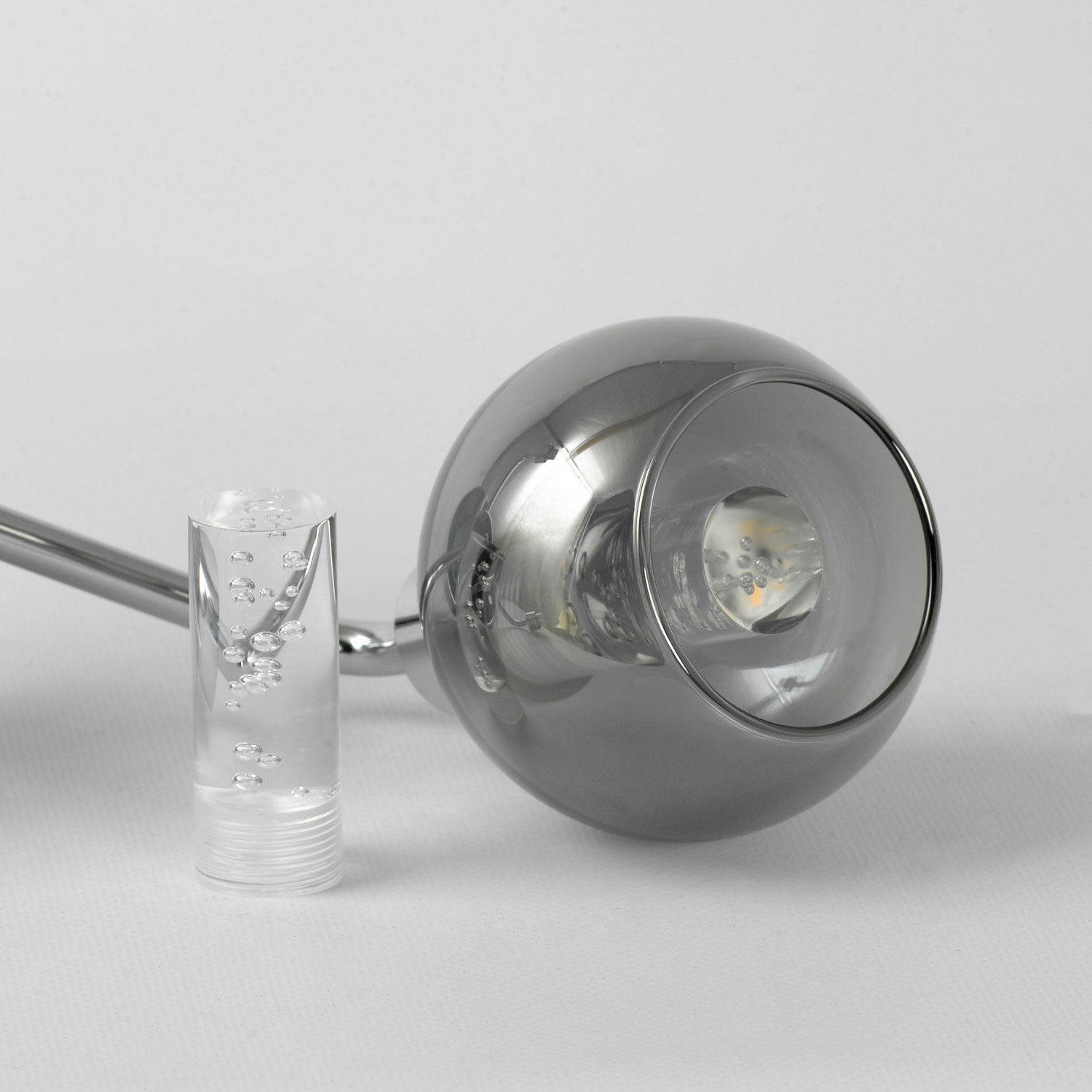 Люстра потолочная 36*17 см, 3*LED*4W 3900K Lussole Aqua LSP-7170 хром