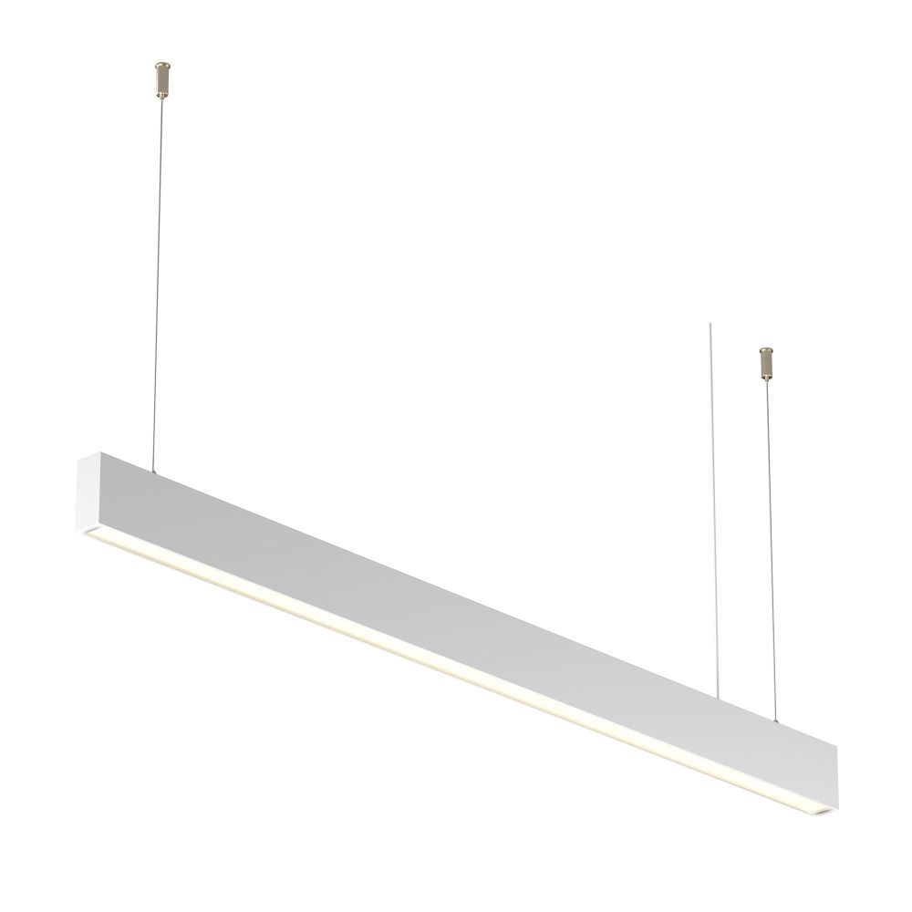 Подвесной светильник 112,5*3,3*9-209,7 см, LED*36W, 2700-6000K, Maytoni BASIS 100° P051PL-36W2.7-6K-W, Белый