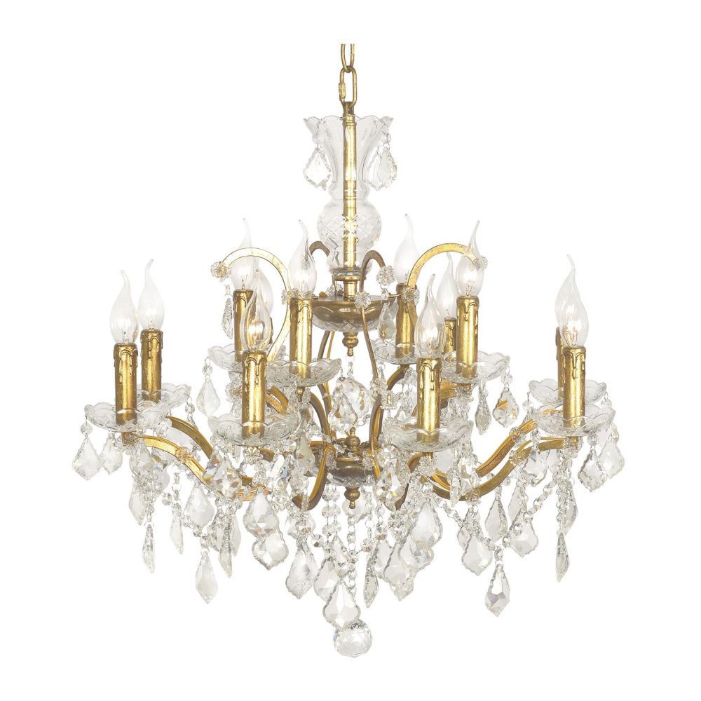 Люстра *68*66 см, 12*E14*40W, Dio D`arte Teramo Teramo E 1.1.12 BR, Золото