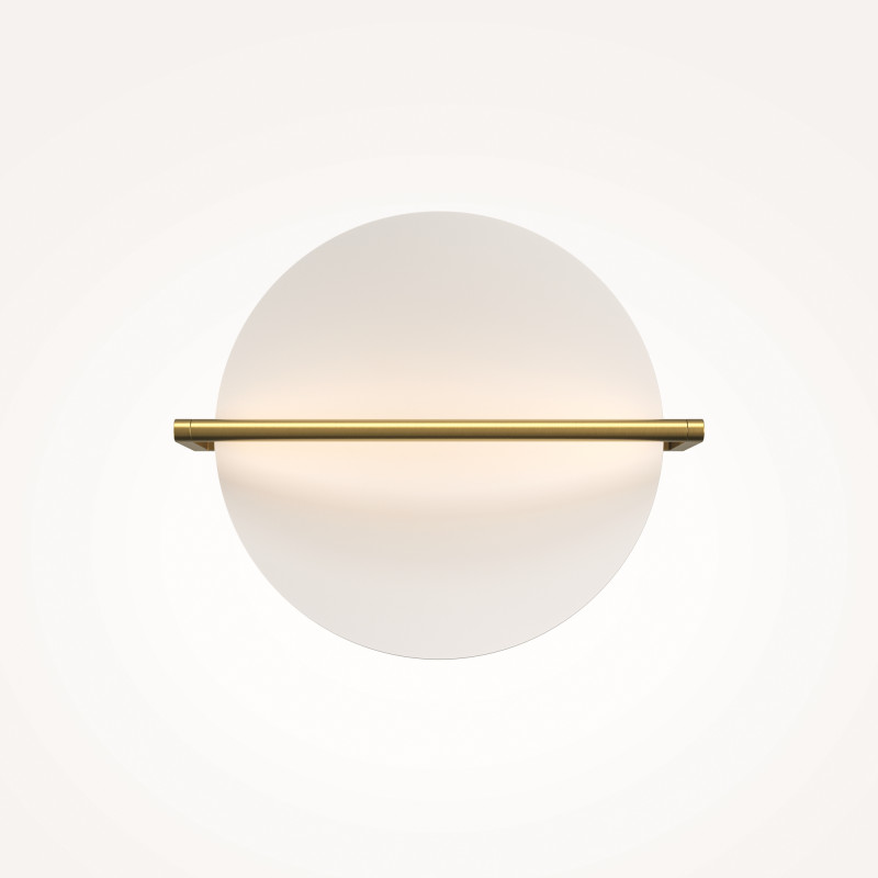 Бра 11,1*34*30 см, LED, 14W, 3000К, Maytoni Mira MOD279WL-L14G3K золотой