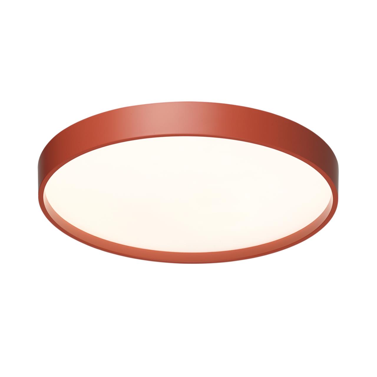 Настенно-потолочный светильник 38*5,7 см, LED 48W 3000-6000K Sonex Mavic 7744/DL белый/красный
