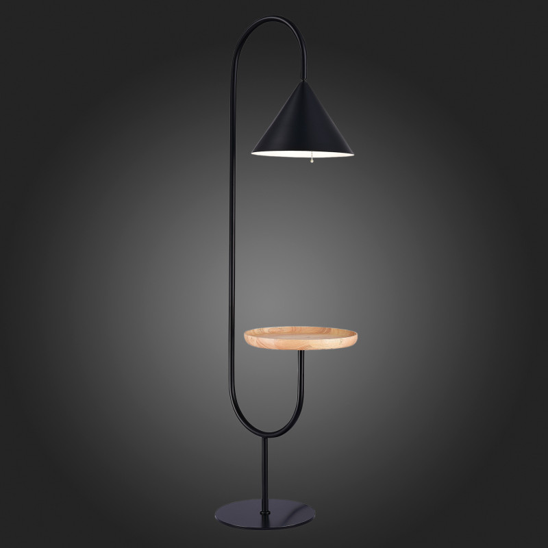 Торшер 43 см ST LUCE AMIRO SL1802.405.01 Черный