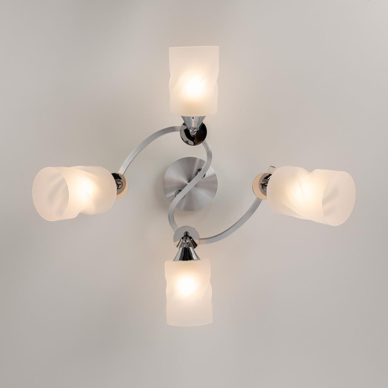 Люстра 41*28 см, 4*E27, Алюминий Citilux Сиерра CL119240