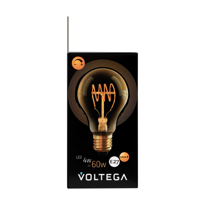 7078 Лампа светодиодная диммируемая Voltega Loft LED 4W 250Lm 2000K E27