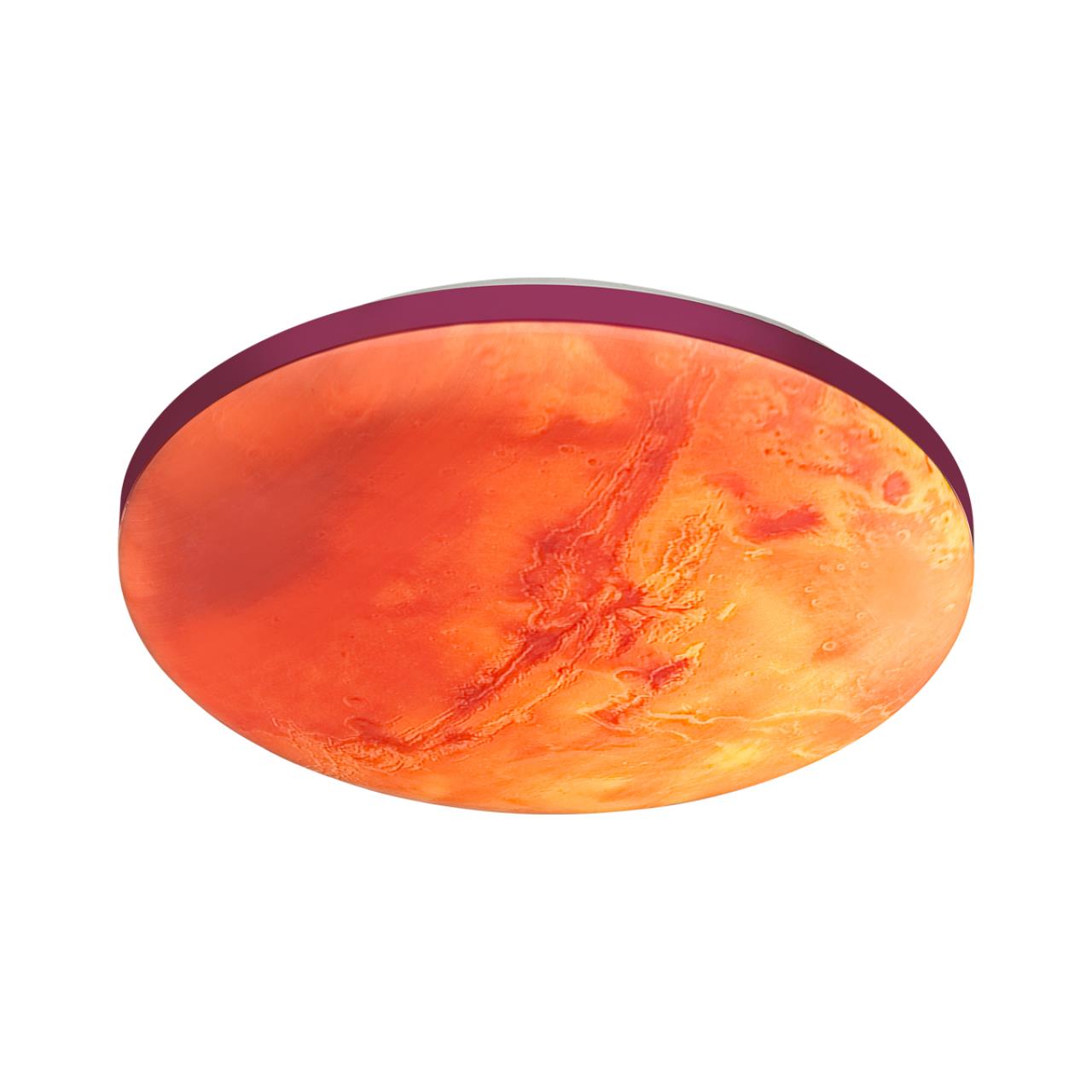 Cветильник 40 см, LED 1*48W, 3000-6000 К, Sonex Mars 7725/DL, мульти