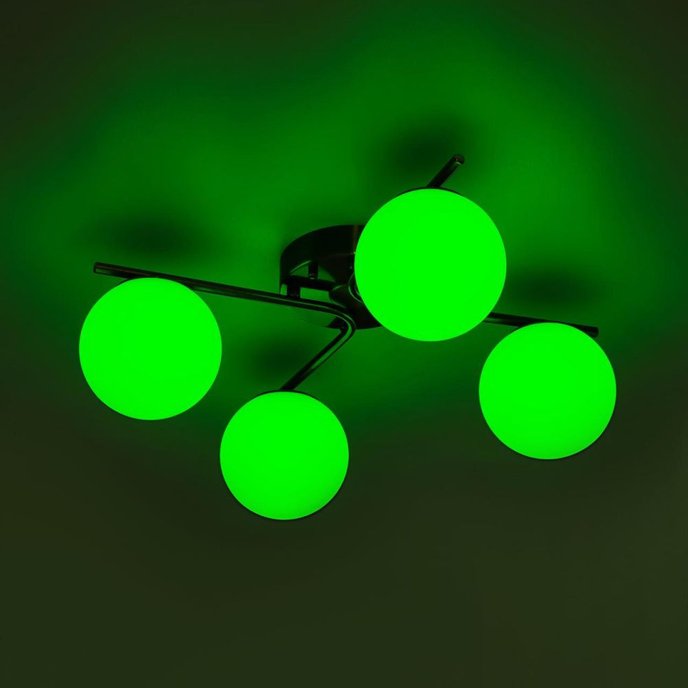 Потолочная люстра 45 см, 48W, 3000-5500K+RGB, Citilux Адам смарт CL228A143, бронза