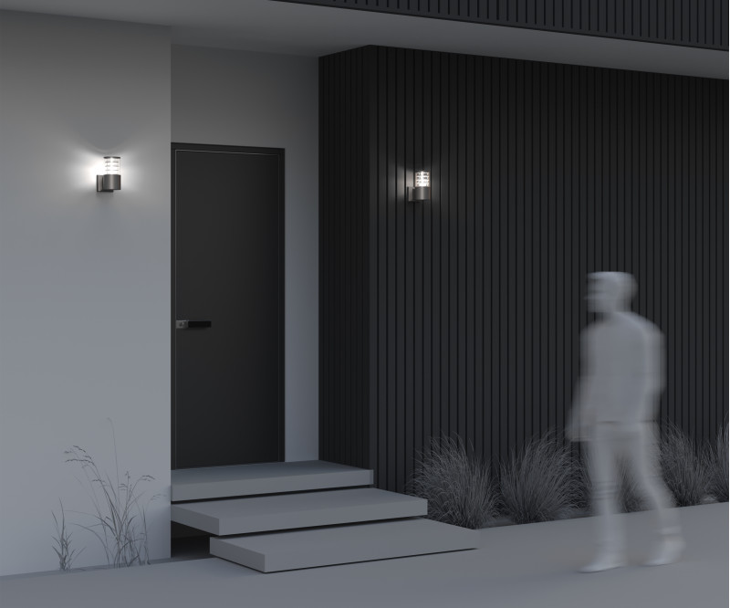 Светильник 20 см, Maytoni Bronx O576WL-01GR, серый