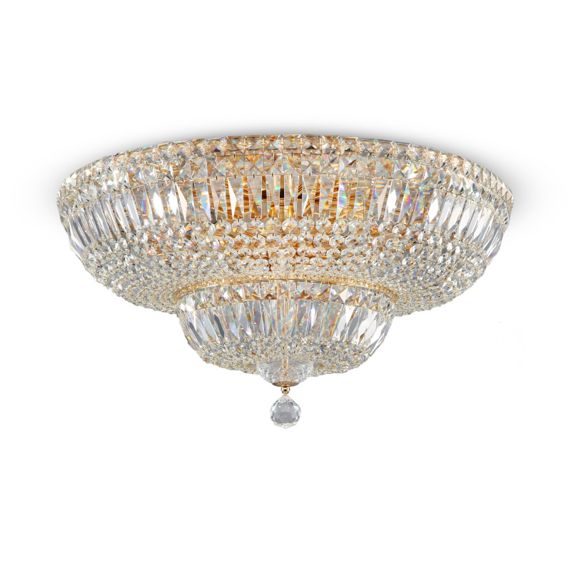 Люстра диаметр 61 см Maytoni DIA100-CL-16-G Золото