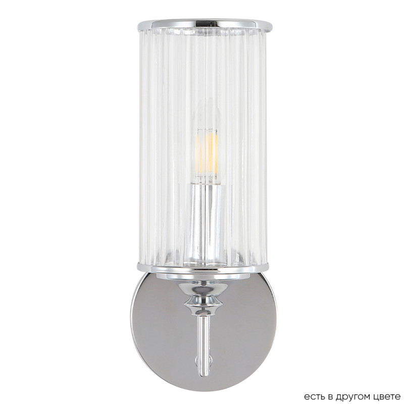 Бра 33 см, Crystal Lux GLORIA AP1 CHROME, хром