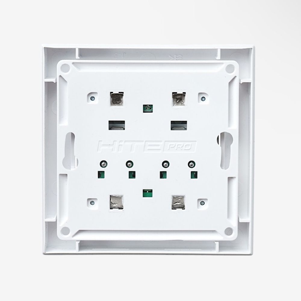 Радиовыключатель клавишный HiTE PRO BASE-2 (Серый, без рамки) HPSW-BASE2-GR