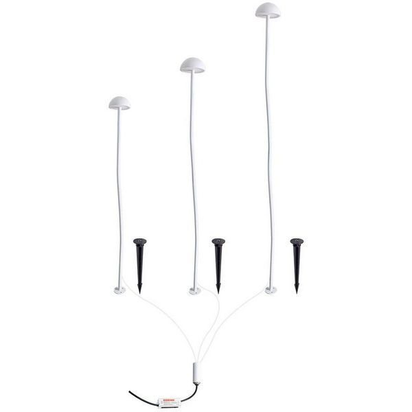 Грунтовый светильник 10,5W, 3000K, Arte Lamp MOTUS A1081PA-3WH, белый