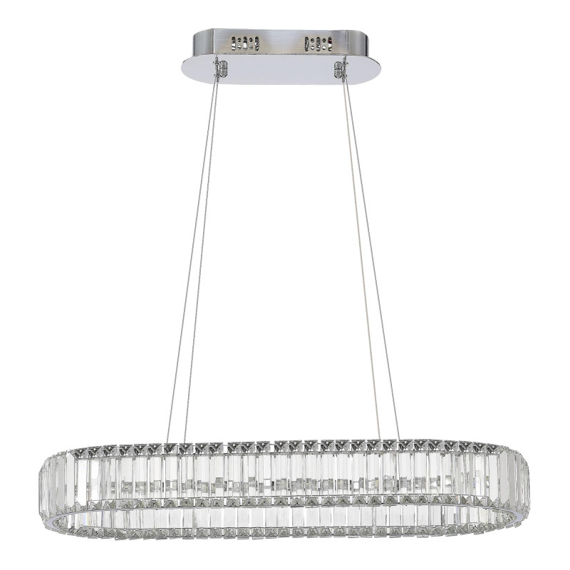 Светильник подвесной 37*200 см, LED*1*60W, 4000K, St Luce Tivoli SL1622.123.01, Хром