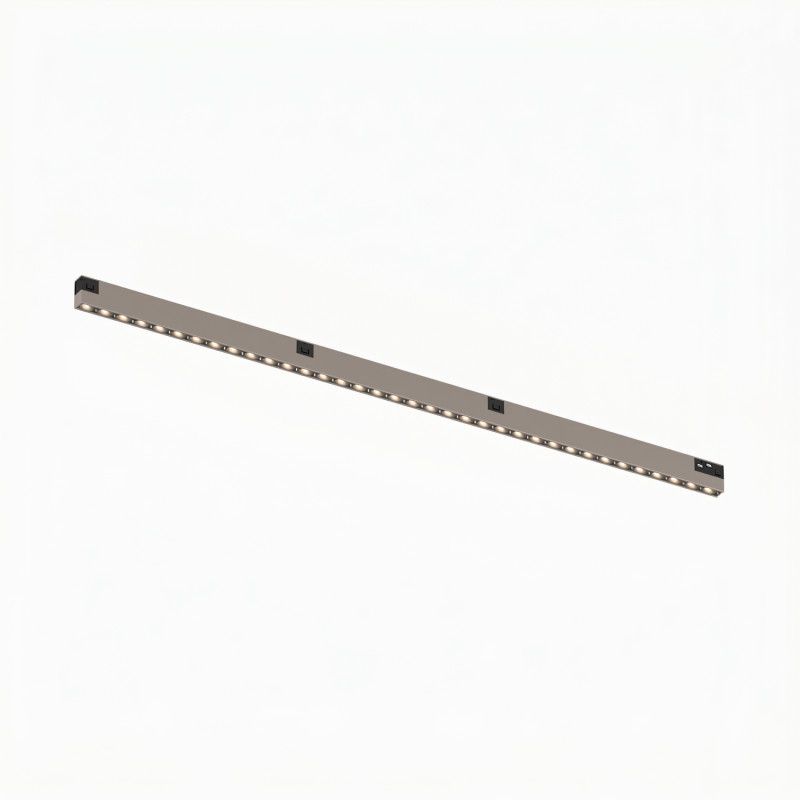 Светильник на шине 60,3*1,14*2,57 см, *LED*20W, 3000K, Denkirs SHINE PRIME GRILL 3000К | ШАЙН ПРАЙМ ГРИЛЬ 3000К DK4772-DN, темный никель