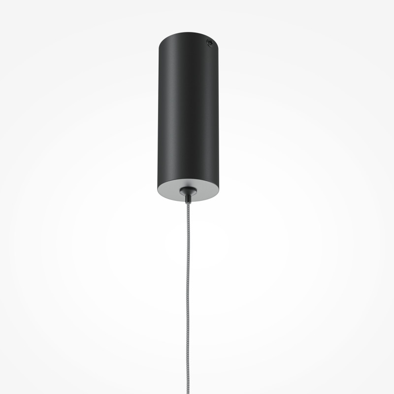 Подвесной светильник 80*1,7*316,7 см, LED, 10W, 4000К, Maytoni Halo MOD246PL-L16BK черный