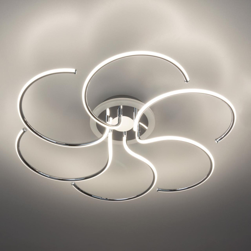 Люстра Хром Citilux Джемини CL229261E