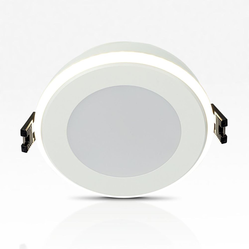 Встраиваемый светильник 8,5*10,9*-4,2 см, *LED*9W, 3000-4000-5500K, Citilux Tron CLD009012V, Белый