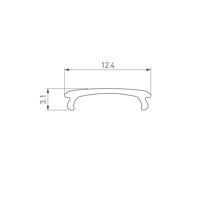 Экран Arlight 026746(1) 202*1,2*0,3 см. Цена указана за 1 штуку.