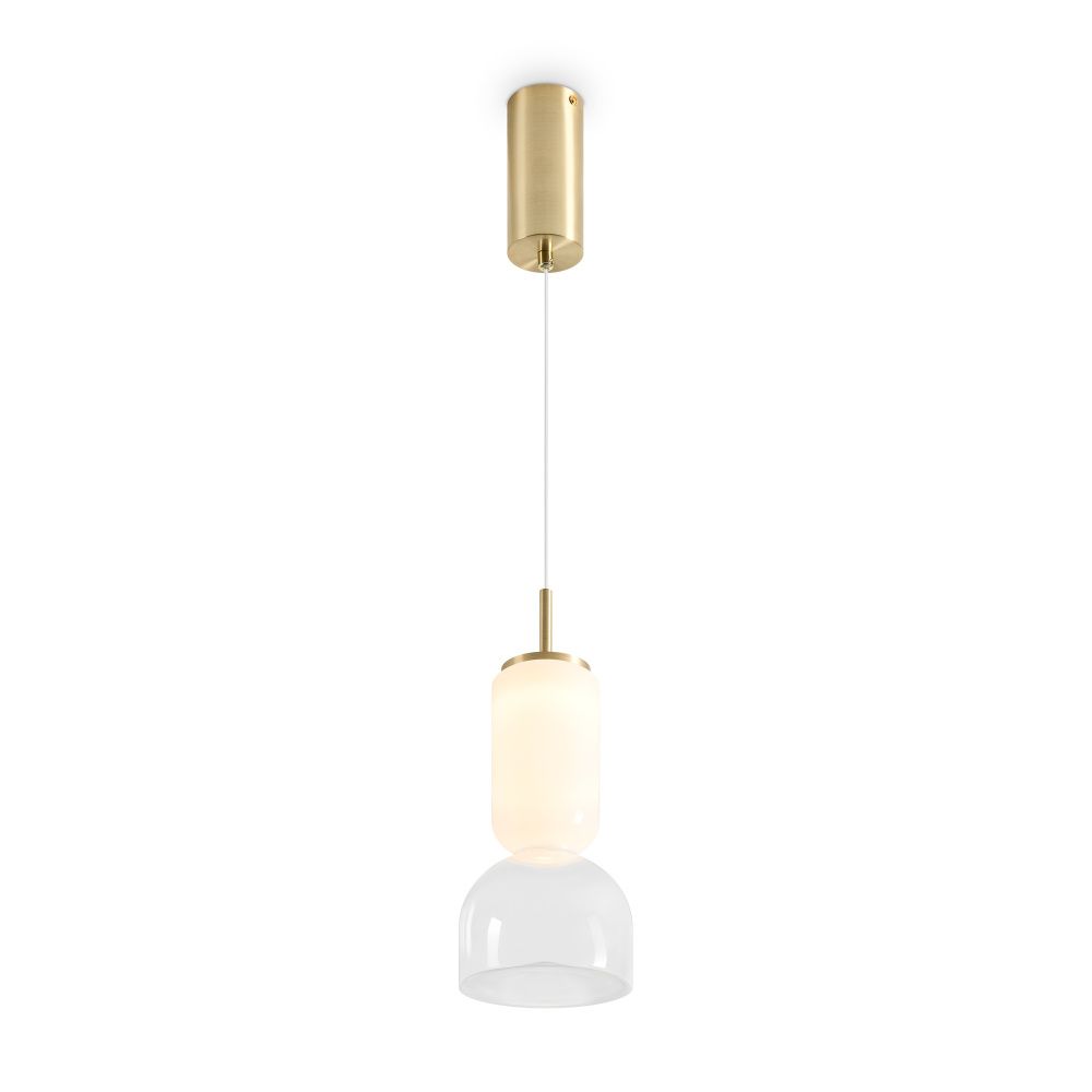 Подвесной светильник *13*47-235 см, 1*LED*6W, 3000K, Freya  FR5636PL-L6G1, Латунь