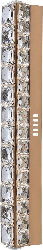 Светильник настенный 53 см, 21W, 3000-6000K, Stilfort 4052/03/01W, золото