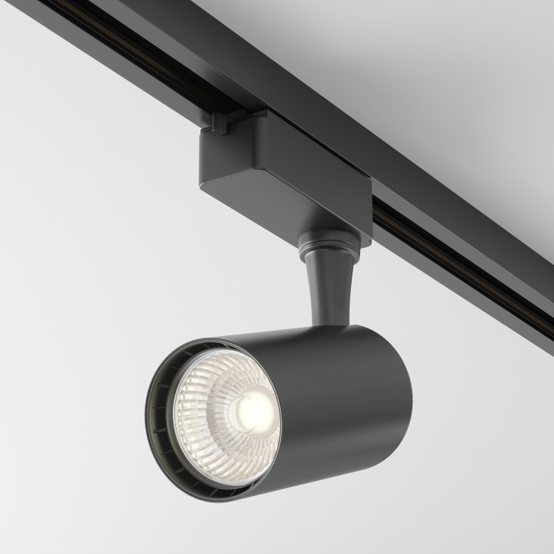 Трековый светильник Maytoni Track TR003-1-6W3K-B, черный, LED, 3W, 3000K, 480Lm