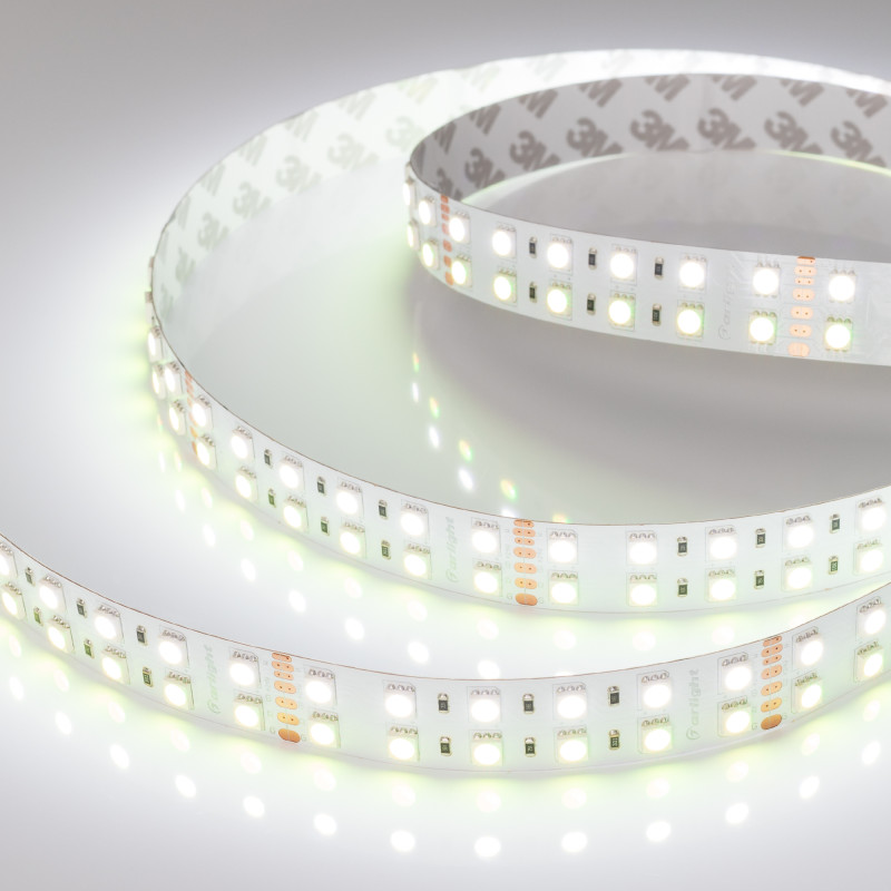 Лента RT-B144-19mm 24V RGBW-White (32 W/m, IP20, 5060, 5m) (Arlight, 32 Вт/м, IP20) 011823(2). Цена указана за 5 метров. Продается кратно 5 метрам.
