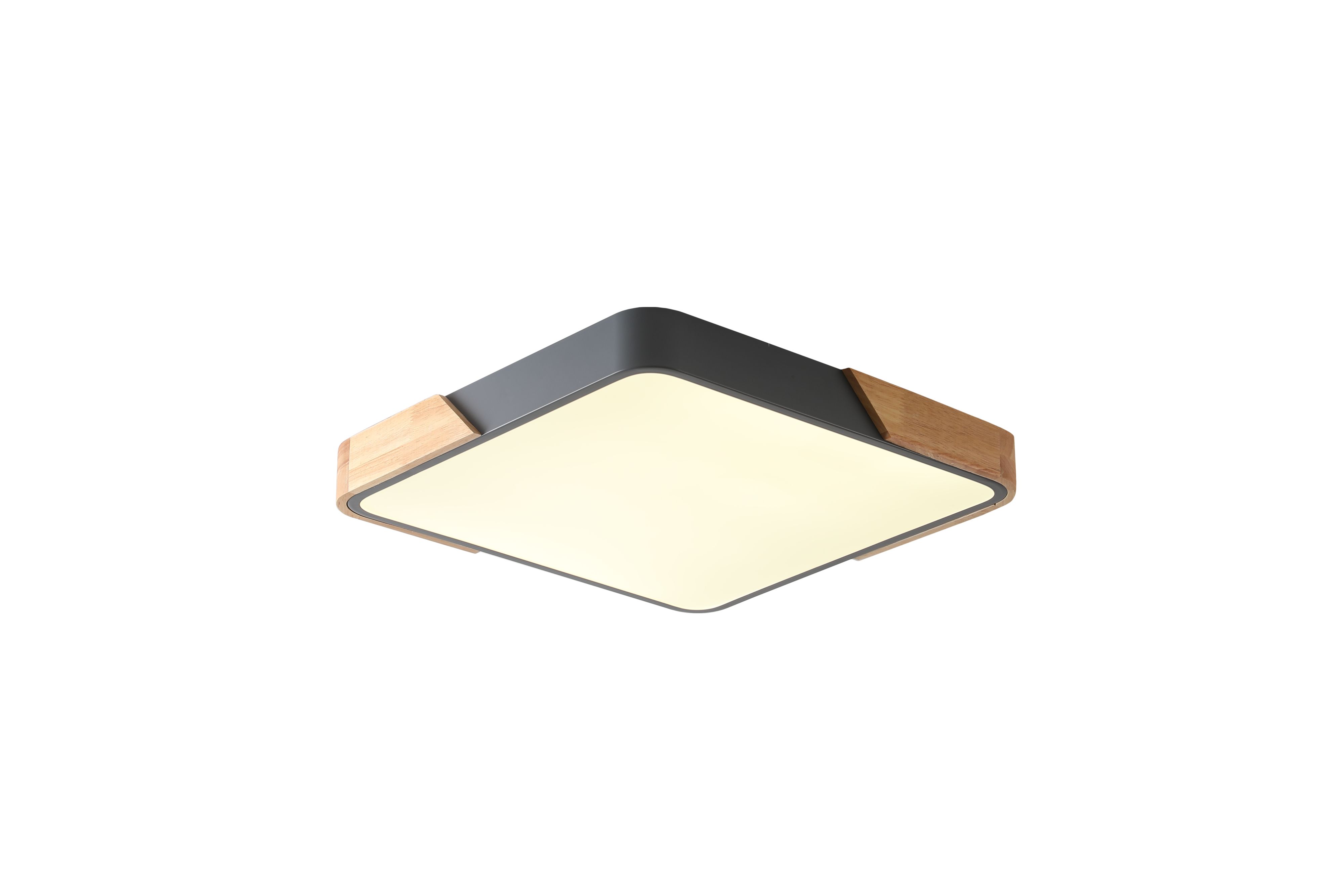 Светильник 40*40*5 см, LED 36W 4000K серый Zortes Alberro ZRS.01288.36