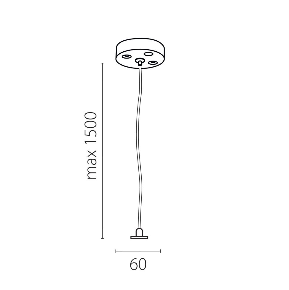 Подвесное крепление для светильников 456ххх Trito Lightstar 456017