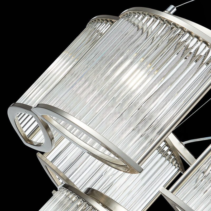 Люстра подвесная 70 см, ST LUCE VELLETRI SL1627.103.11 Хром