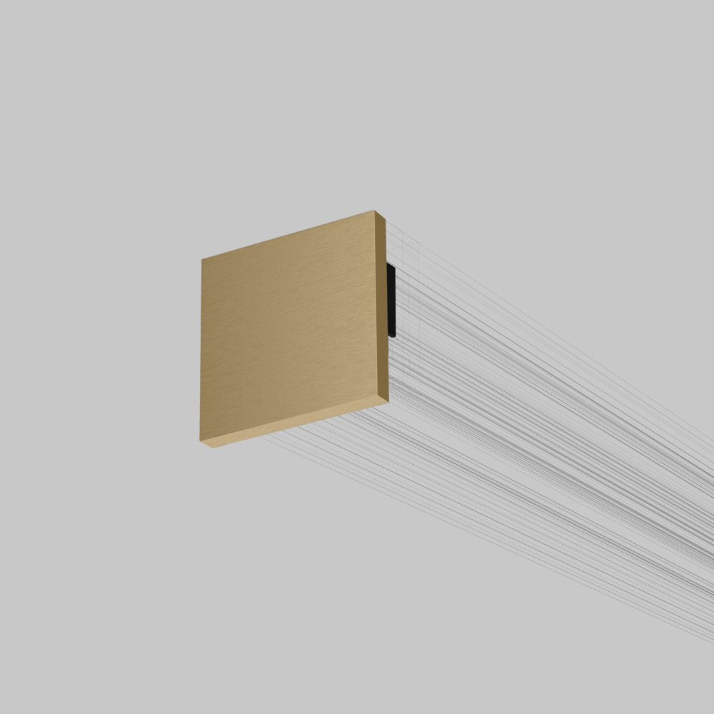 Brass Line Заглушки для накладного шинопровода (латунь) (2шт) 85230/00, 2*1*см, Elektrostandard Line Magnetic 85230/00, латунь