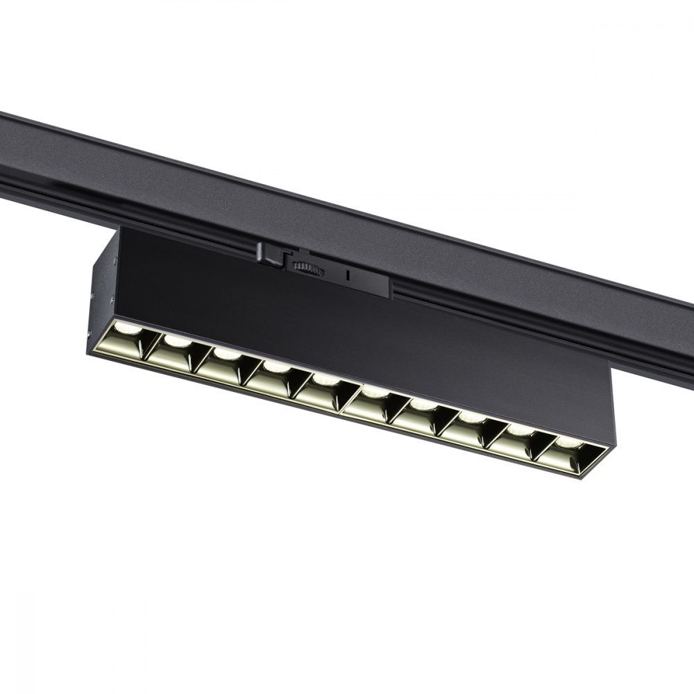 Светодиодный светильник 27 см, 16W, 4000K, Novotech PORT 358861, черный
