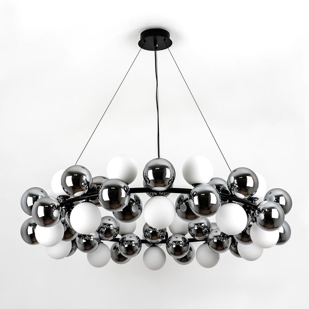 Подвесной светильник 100x23xсм, G9, 20xG9Вт, , Modelux MS.8055.20 BK Черный