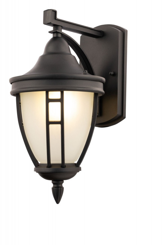 Уличный настенный светильник Maytoni Novara O027WL-01B, черный