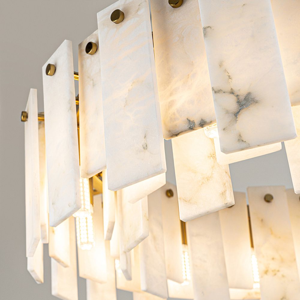 Люстра 80 см, 20*G9*40W, Modelux  ML.6998.800 BS, Латунь