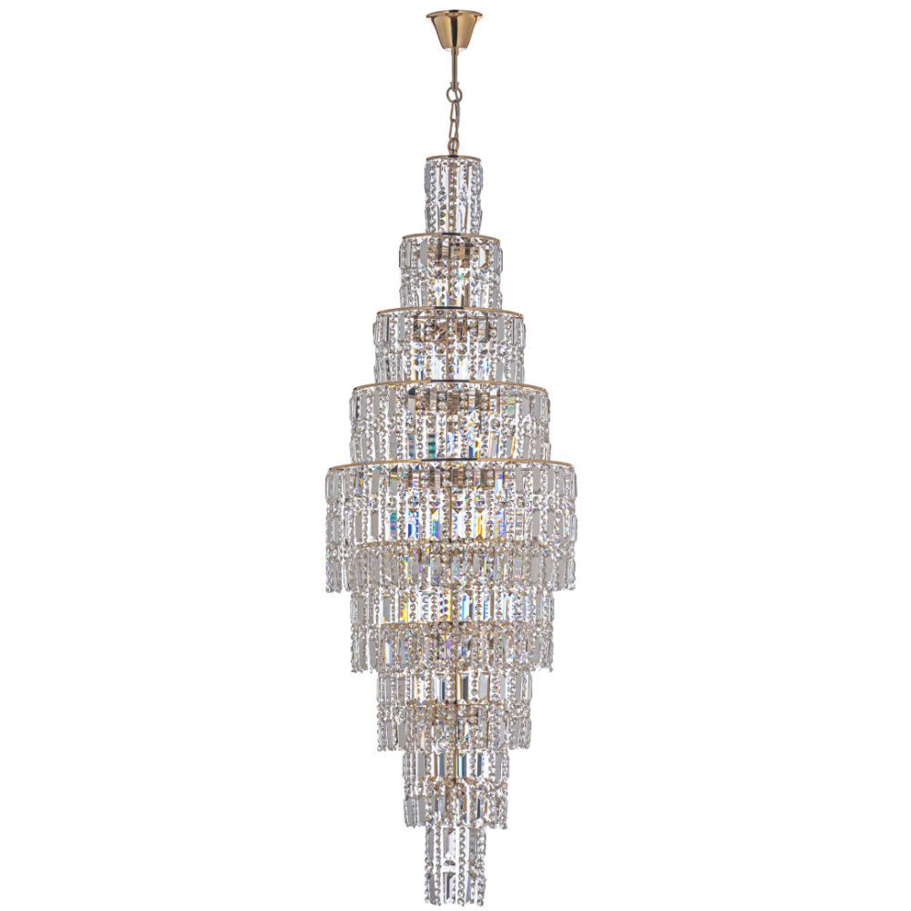 Люстра *50*167 см, 23*E27*60W, Arti Lampadari Valencia Gold Valencia E 1.10.50.501 G, Золото