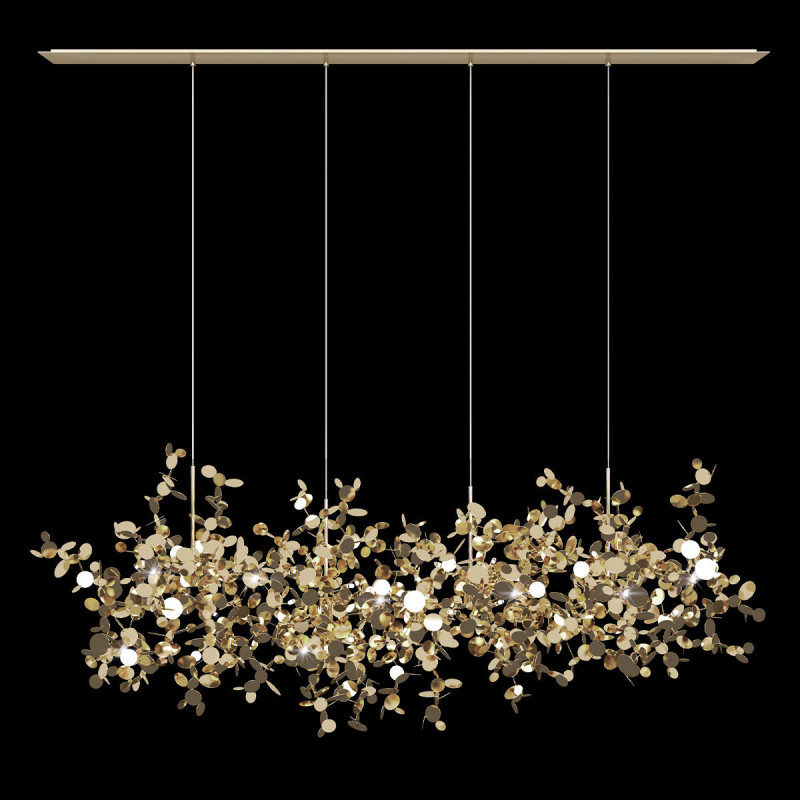 Светильник 120*40 см, 12*G9*40W, Loft It 10101/4 Gold Spark, Золото