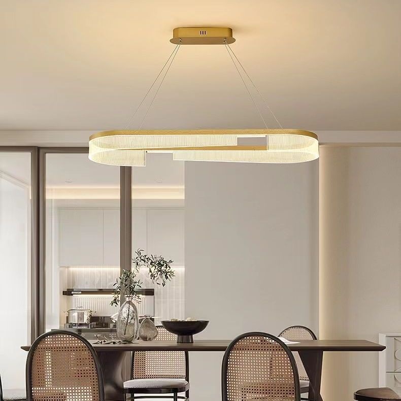 Светильник ElegantLight DZN-4515 ЗОЛОТО D1000*300/H1500/1/LED/120W 2.4G ZEBRA 23-12